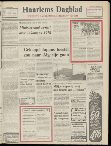 Haarlem's Dagblad 1977-10-03
