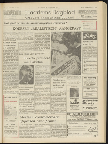Haarlem's Dagblad 1971-12-20
