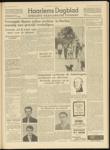 Haarlem's Dagblad 1961-07-26