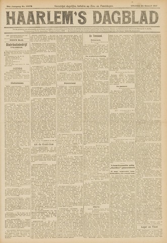 Haarlem's Dagblad 1917-03-23