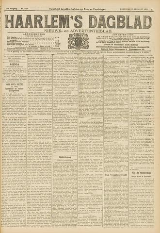 Haarlem's Dagblad 1910-01-12