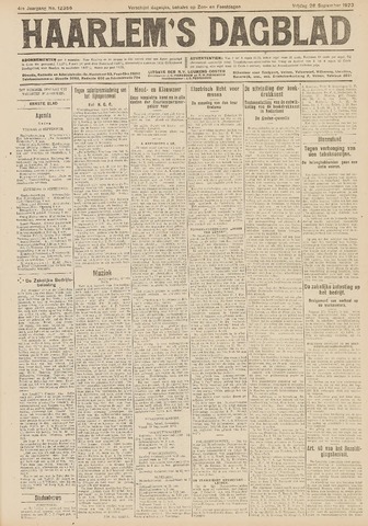 Haarlem's Dagblad 1923-09-28