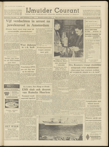 IJmuider Courant 1964-09-29