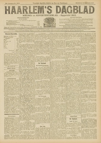 Haarlem's Dagblad 1917-02-12