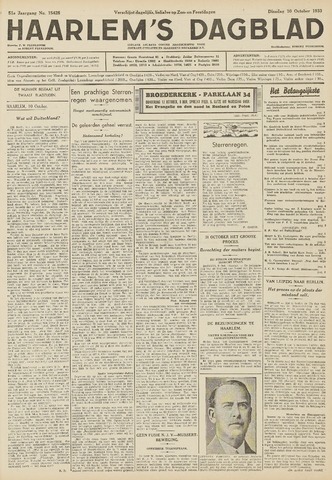 Haarlem's Dagblad 1933-10-10