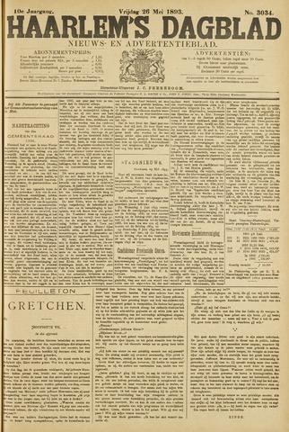 Haarlem's Dagblad 1893-05-26