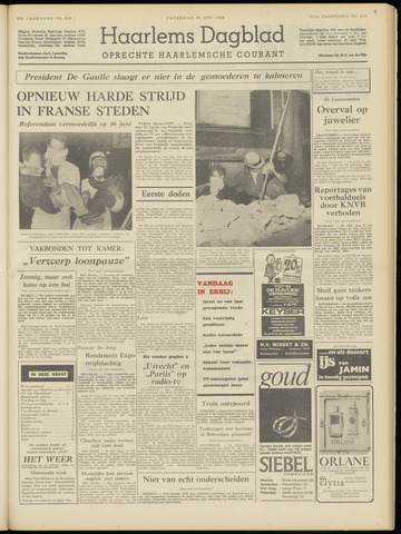 Haarlem's Dagblad 1968-05-25