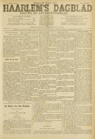 Haarlem's Dagblad 1891-03-10