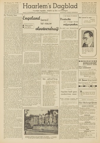 Haarlem's Dagblad 1939-06-29