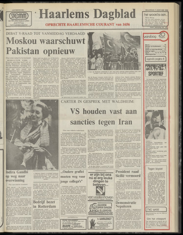 Haarlem's Dagblad 1980-01-07