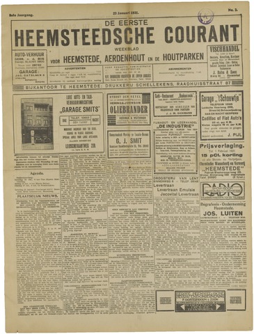 De Eerste Heemsteedsche Courant 1931-01-23