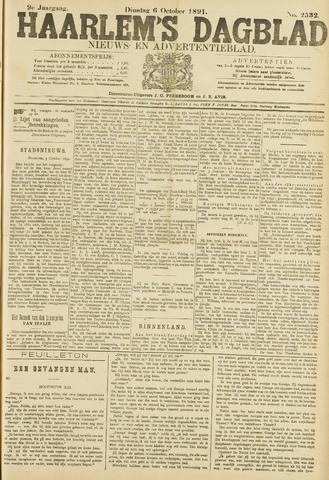 Haarlem's Dagblad 1891-10-06