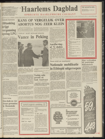 Haarlem's Dagblad 1977-08-22