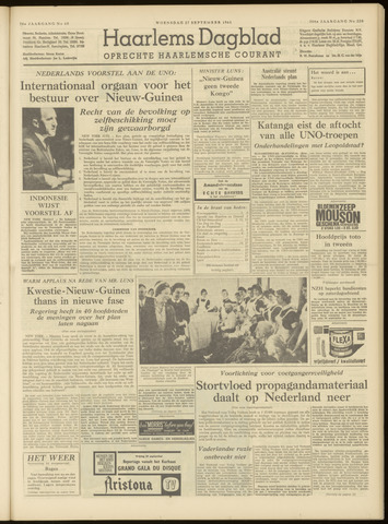 Haarlem's Dagblad 1961-09-27