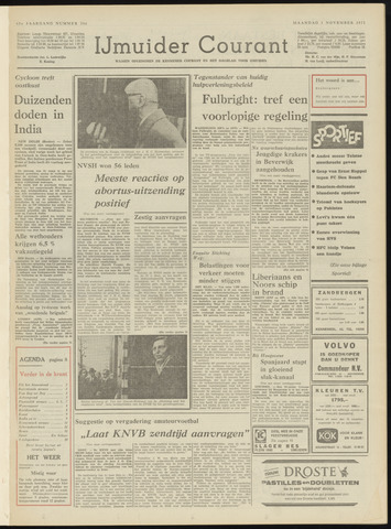 IJmuider Courant 1971-11-01