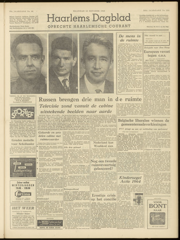 Haarlem's Dagblad 1964-10-12