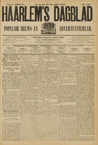 Haarlem's Dagblad 1883-12-20