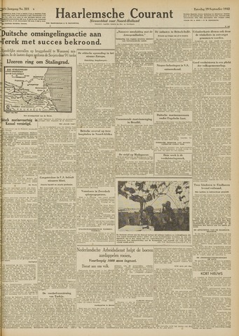 Haarlemsche Courant 1942-09-19
