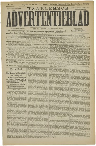 Haarlemsch Advertentieblad 1899-02-25