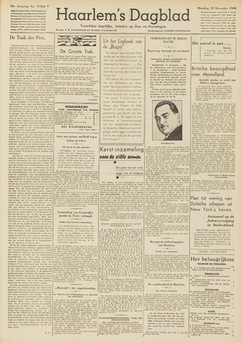 Haarlem's Dagblad 1938-12-12