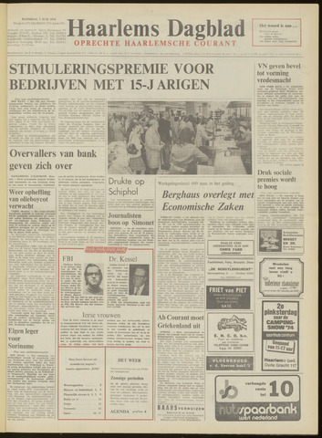 Haarlem's Dagblad 1974-06-01