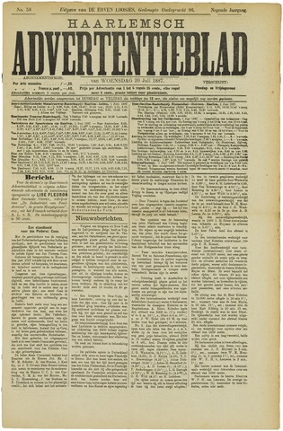 Haarlemsch Advertentieblad 1887-07-20