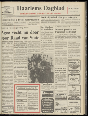 Haarlem's Dagblad 1978-02-22