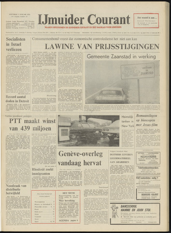 IJmuider Courant 1974-01-02
