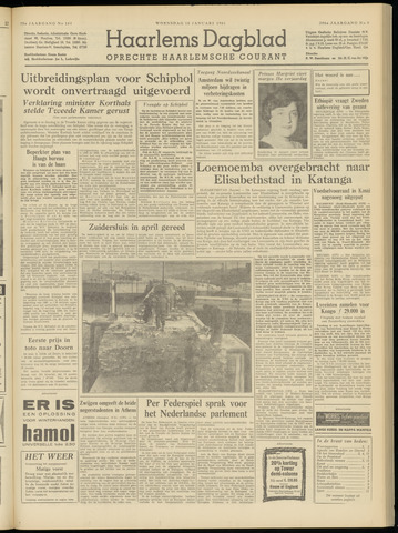 Haarlem's Dagblad 1961-01-18