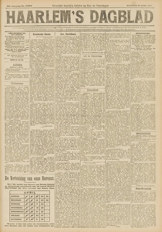 Haarlem's Dagblad 1917-04-16