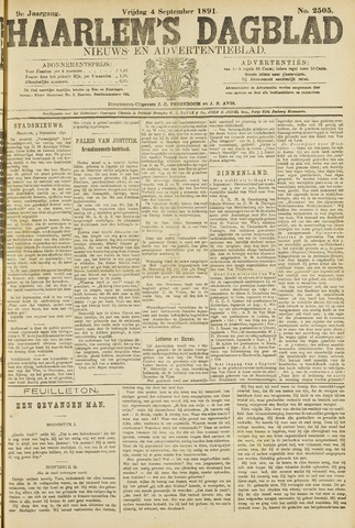 Haarlem's Dagblad 1891-09-04