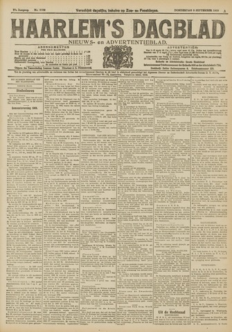 Haarlem's Dagblad 1909-09-09