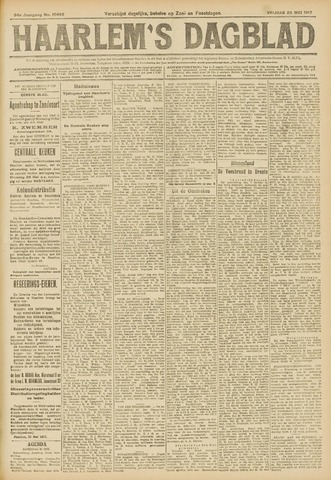 Haarlem's Dagblad 1917-05-25