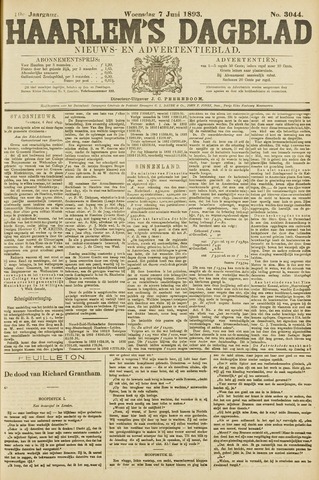 Haarlem's Dagblad 1893-06-07
