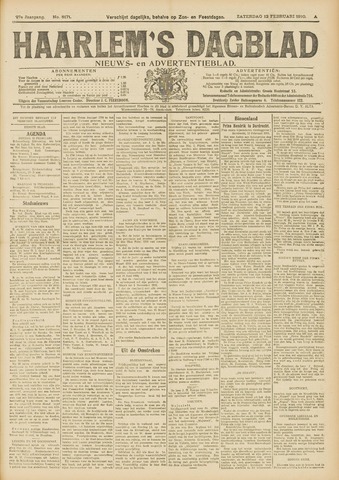 Haarlem's Dagblad 1910-02-12