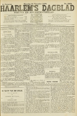 Haarlem's Dagblad 1890-11-24
