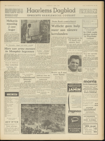Haarlem's Dagblad 1968-05-03