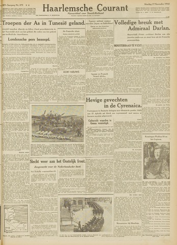 Haarlemsche Courant 1942-11-17
