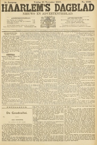 Haarlem's Dagblad 1887-11-11