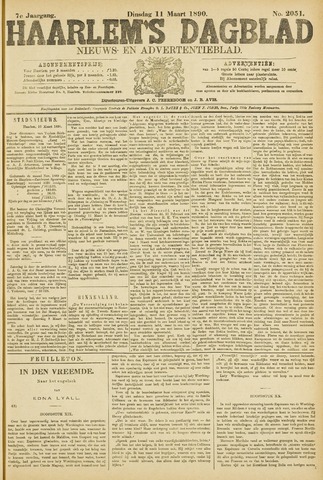 Haarlem's Dagblad 1890-03-11