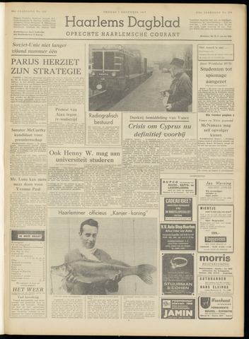 Haarlem's Dagblad 1967-12-01