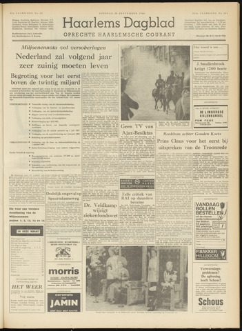 Haarlem's Dagblad 1966-09-20