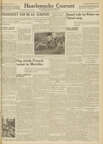Haarlemsche Courant 1942-11-16