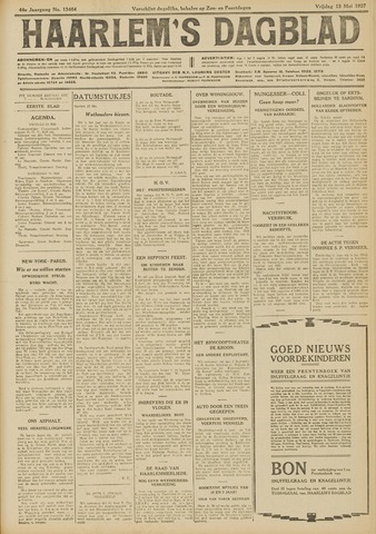 Haarlem's Dagblad 1927-05-13