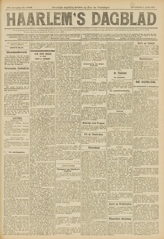 Haarlem's Dagblad 1917-06-09