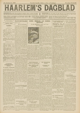 Haarlem's Dagblad 1927-07-20