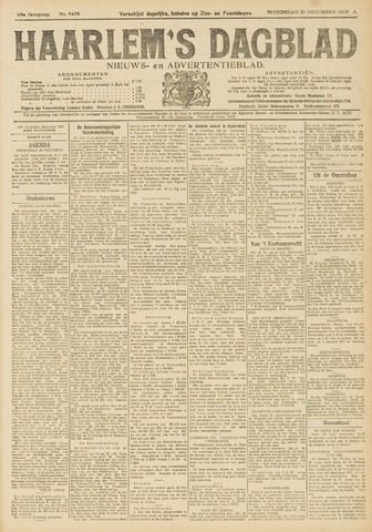 Haarlem's Dagblad 1910-12-21