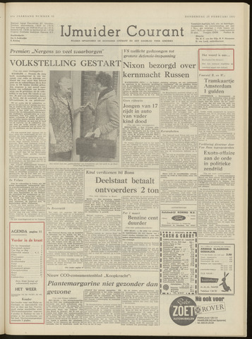 IJmuider Courant 1971-02-25