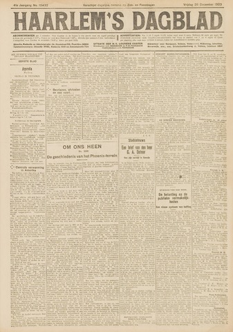 Haarlem's Dagblad 1923-12-28