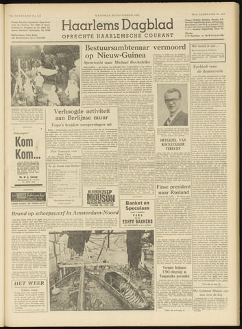 Haarlem's Dagblad 1961-11-20